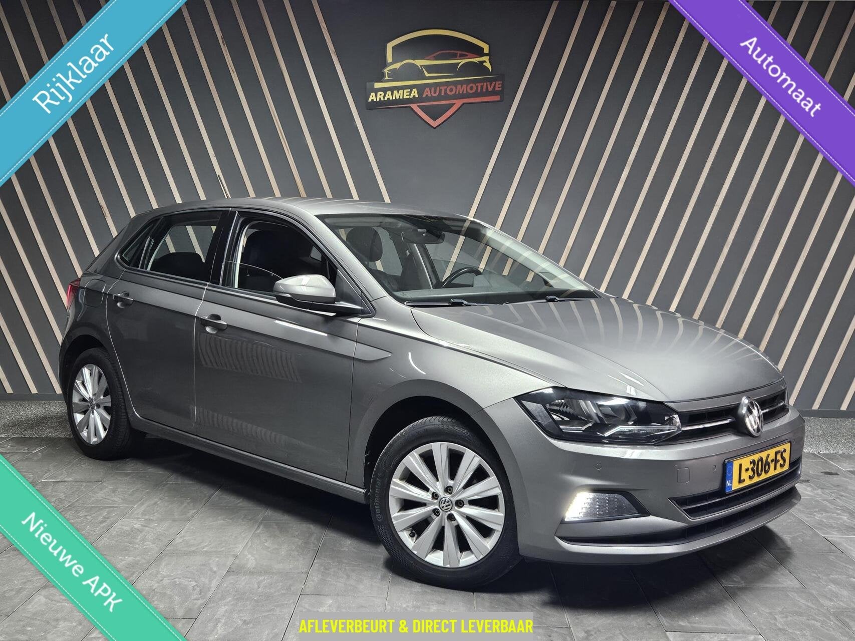 Volkswagen Polo 1.0 TSI DSG Comfortline Business|CARPLAY|ACC, Auto's, Volkswagen, Stof, Gebruikt, 95 pk, 49 €/maand