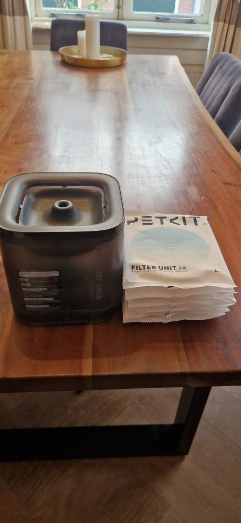 PETKIT Everweet Solo Drinkfontein Katten + PETKIT Filters, Ophalen, Automatisch, Gebruikt