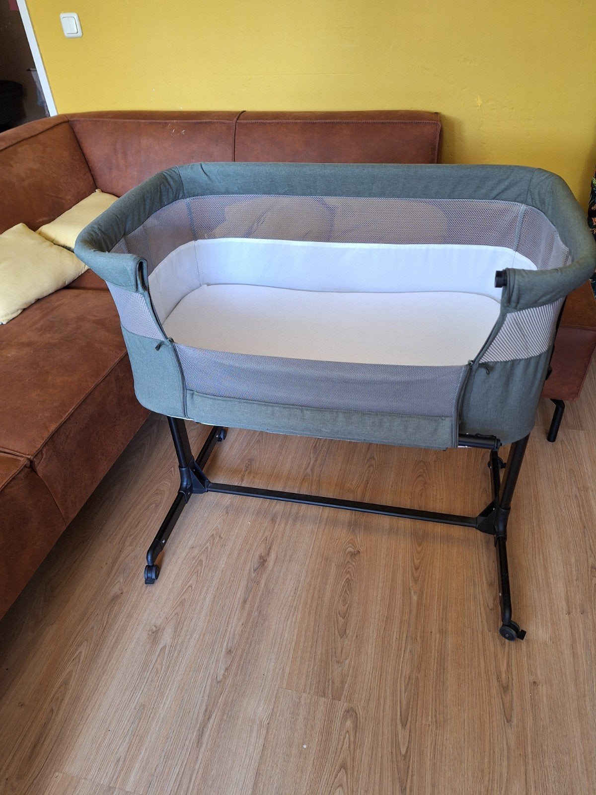 Co-Sleeper Novi Baby Goodnight - Green Melange, Ophalen, Gebruikt, Wieg