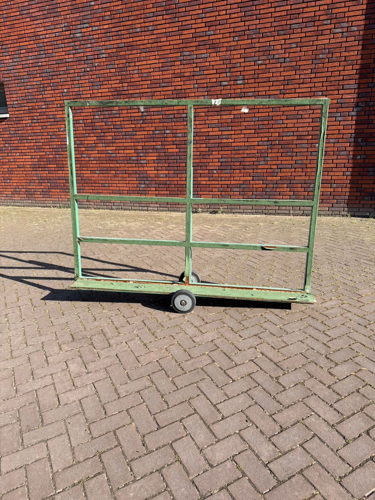 Muyen glaskar, platenkar, transportkar gebruikt, Doe-het-zelf en Verbouw, 100 liter of meer, Ophalen, Gebruikt, Transportkar