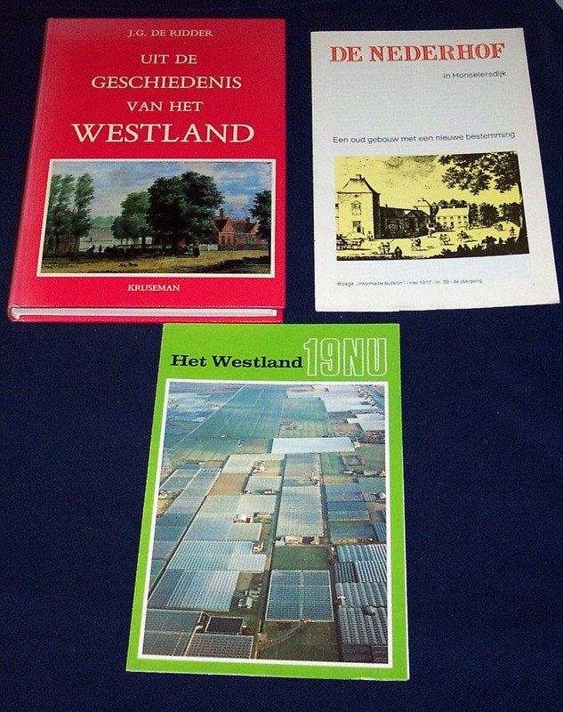 Uit de geschiedenis van het WESTLAND (ZH) ~ J.G. de Ridder, Verzenden, Gelezen