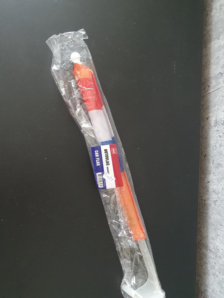 Nieuwe Nederland Autovlag - Oranje, Wit, Blauw, Ophalen of Verzenden, Nieuw