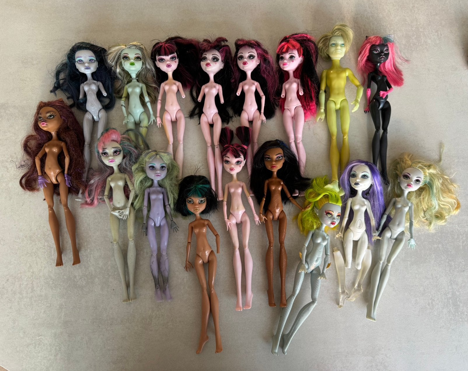 Monster high onderdelen of voor OOAK, Ophalen of Verzenden, Gebruikt, Fashion Doll