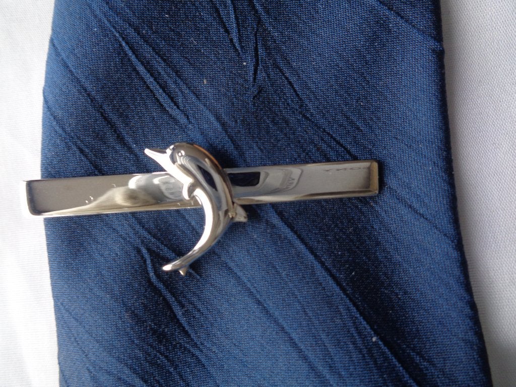 DASSPELD DASKLEM DOLFIJN ZILVERKLEURIG, Ophalen, Zo goed als nieuw