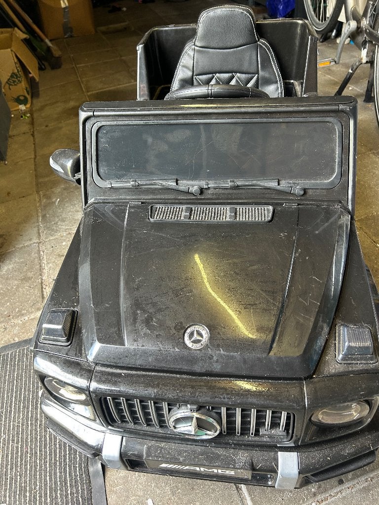 Elektrische kinderauto, Gebruikt