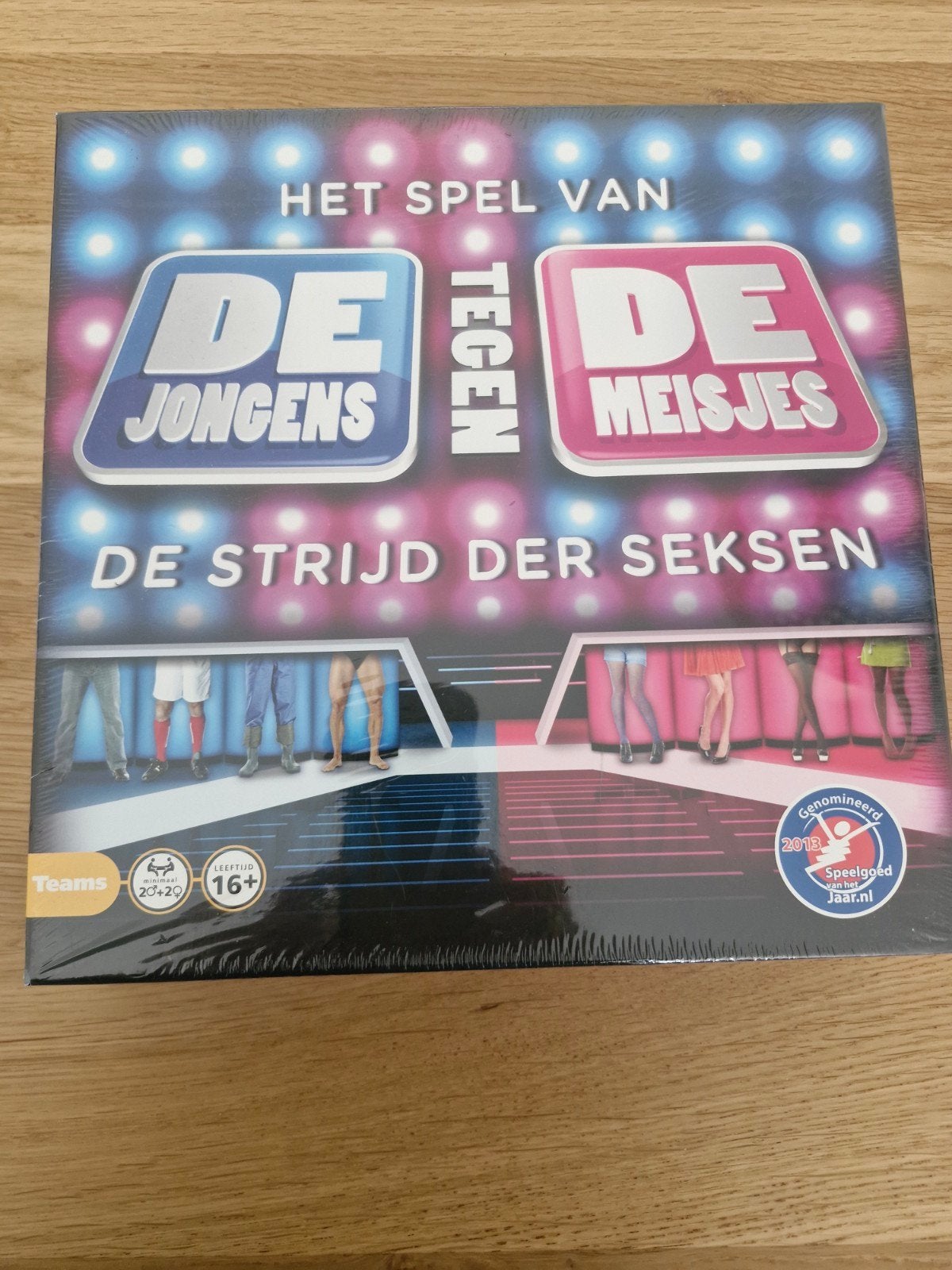 De Jongens Tegen De Meisjes: De Strijd Der Seksen - Nieuw, Hobby en Vrije tijd, Gezelschapsspellen | Bordspellen, Vijf spelers of meer
