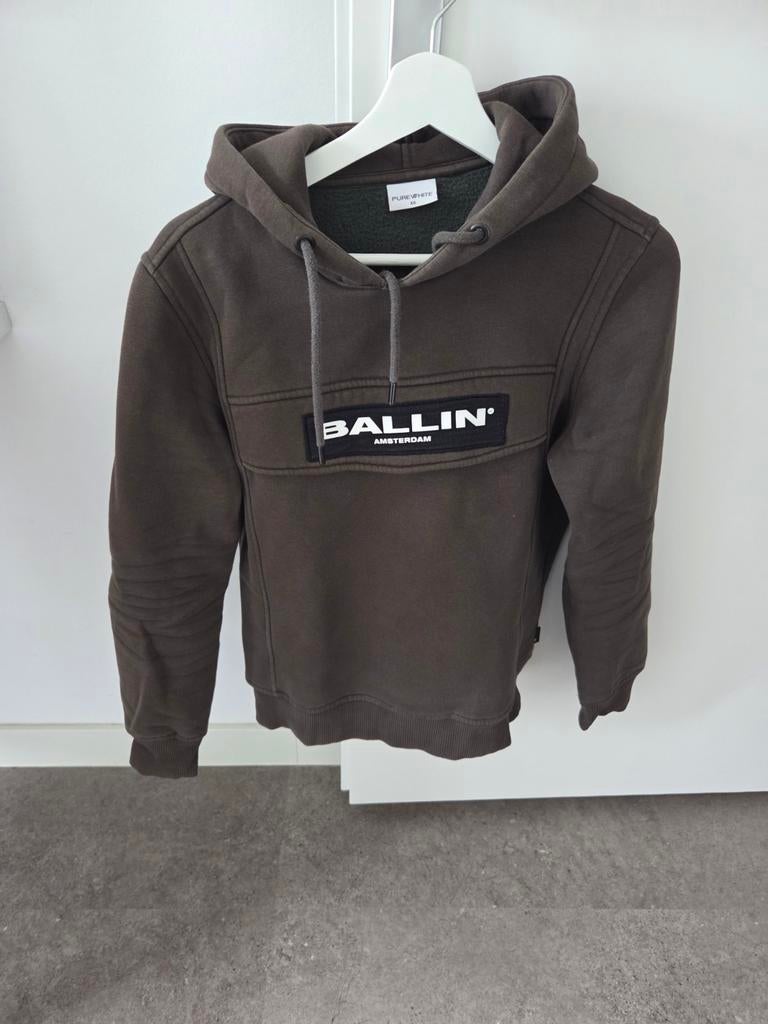 Ballin Amsterdam Hoodie - Bruin - Maat XS, Bruin, Ballin Amsterdam, Ophalen of Verzenden, Zo goed als nieuw