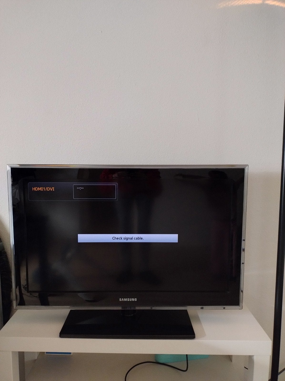 Samsung TV 32'' LCD Full HD- Goede staat + afstandsbediening, Ophalen, 80 tot 100 cm, 50 Hz, Samsung