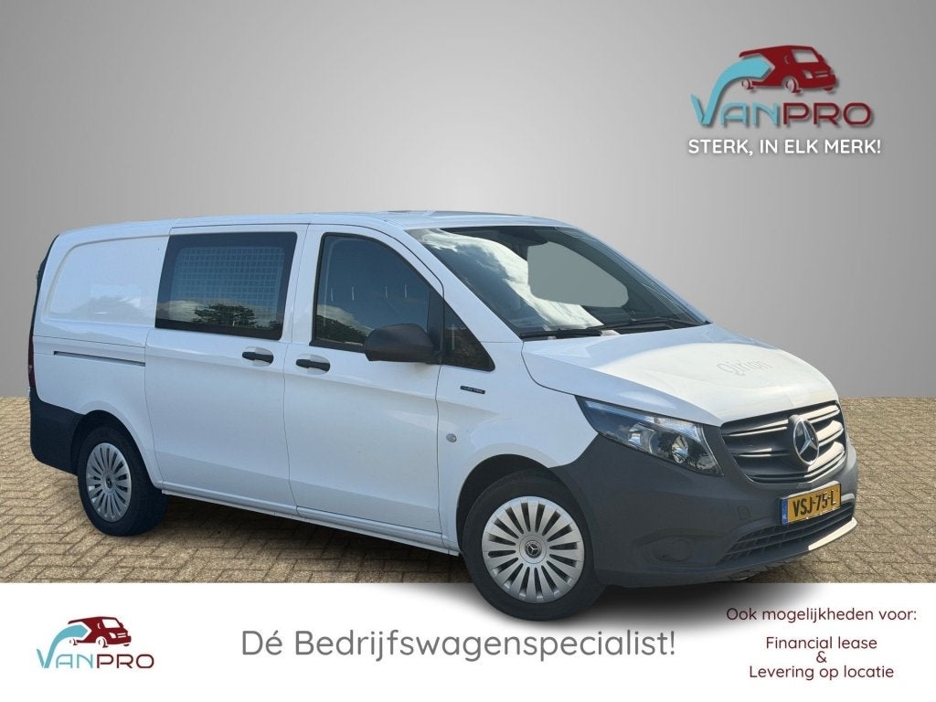 Mercedes-benz EVITO 112 66kWh Lang / Airco / WERKPLAATS / Cr, 116 pk, Wit, 2258 kg, Te koop