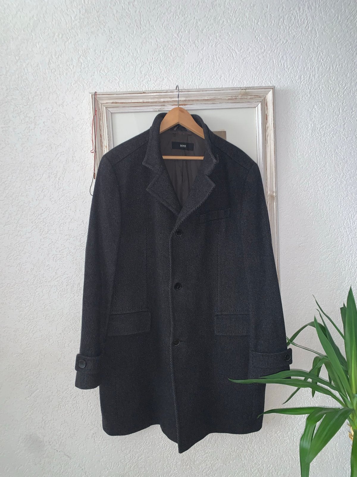 Stijlvolle Hugo Boss herenjas - Maat 54 (XL), Ophalen of Verzenden, Zo goed als nieuw, Maat 56/58 (XL), Grijs