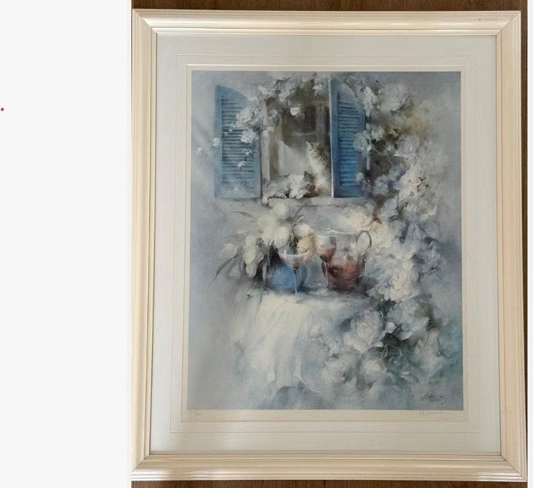 "fine art" print van kunstenaar Willem Haenraets, Ophalen, Achter glas, Overige technieken, Dieren