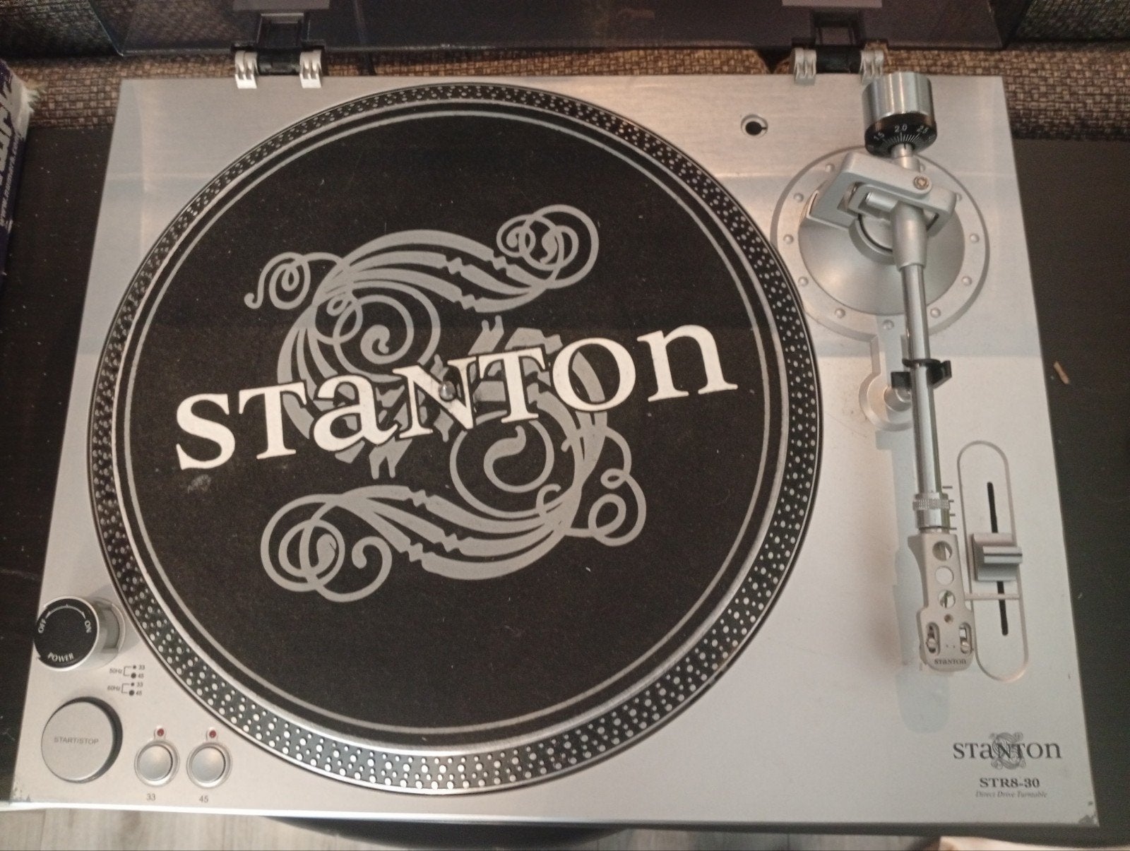Stanton STR8-30 Direct Drive Platenspelers, Audio, Tv en Foto, Platenspelers, Ophalen of Verzenden, Gebruikt, Overige merken, Pitch-regelaar