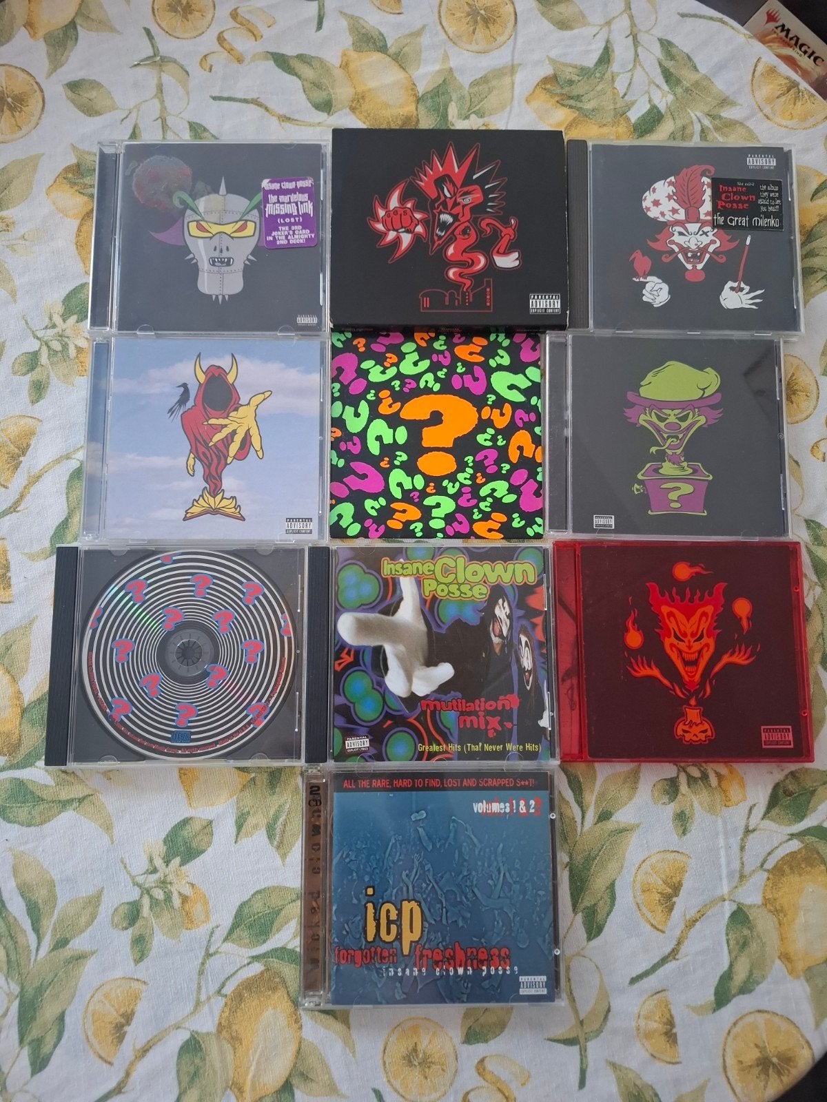Kleine verzameling aan Insane Clown Posse CD's, Ophalen of Verzenden
