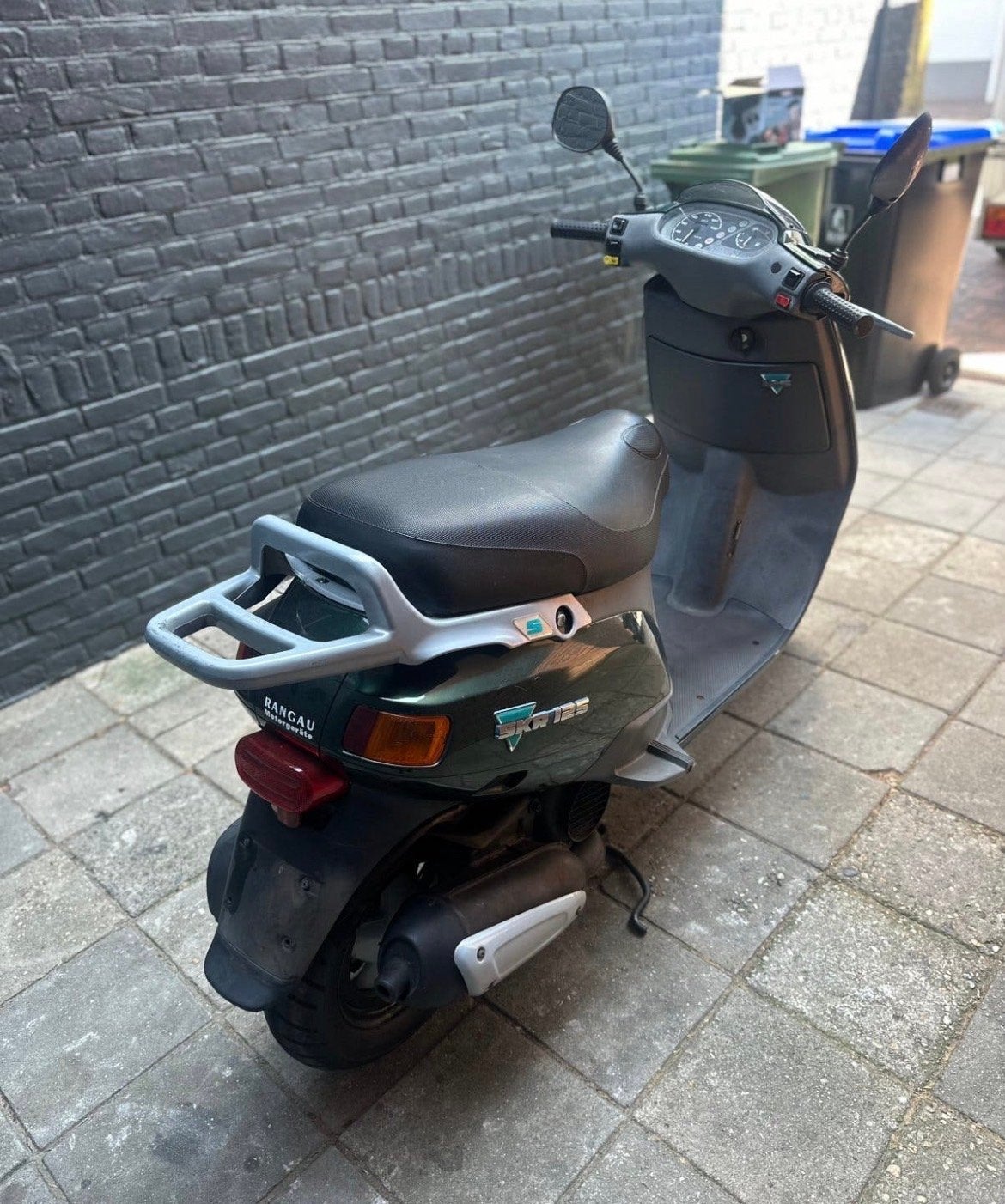 Piaggio Skipper 125cc 2-takt - Groen/Zwart - Keuringsklaar, Ophalen of Verzenden, Gebruikt, Tweetakt, Overige modellen