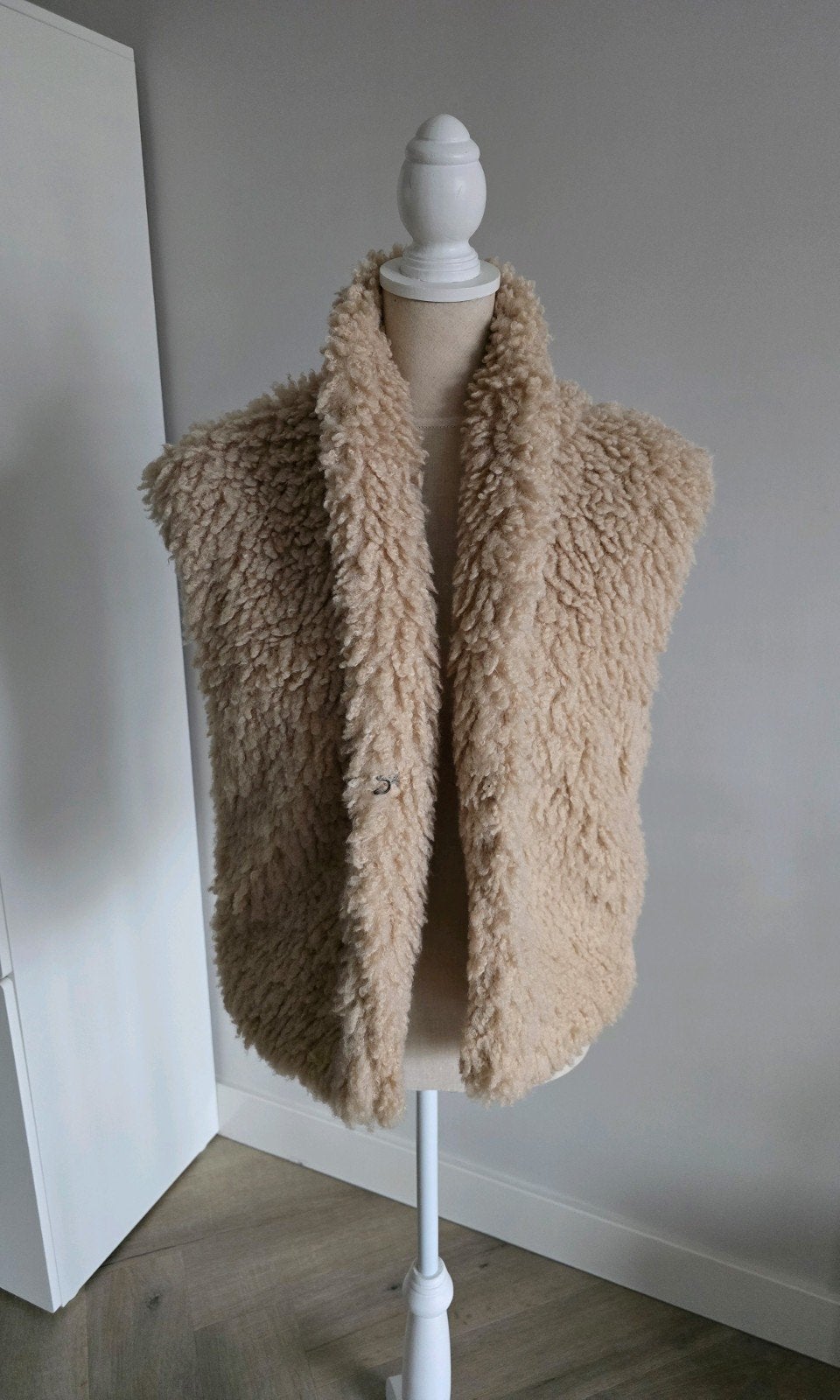 Loavies Vest Beige Maat XS/S Gilet bodywarmer, Kleding | Dames, Beige, Ophalen of Verzenden, Maat 34 (XS) of kleiner, Loavies