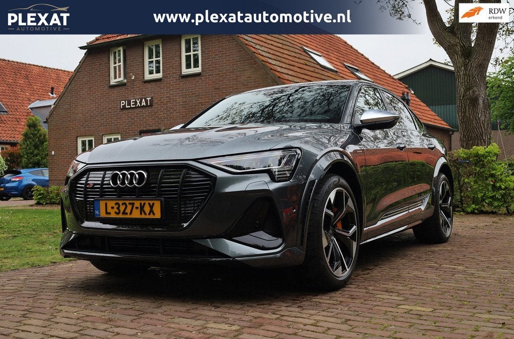 Audi E-tron Sportback S quattro 503PK 95 kWh Aut. | 93% SOH, Auto's, Audi, Bedrijf, Te koop, e-tron, 360° camera, 4x4, ABS, Achteruitrijcamera