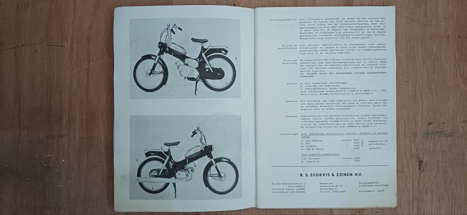 Puch  skyhunter en Skytrack  onderdelen  documentatie., Fietsen en Brommers, Ophalen of Verzenden
