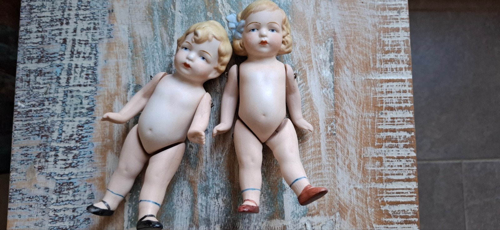 Tweeling popjes, Ophalen of Verzenden
