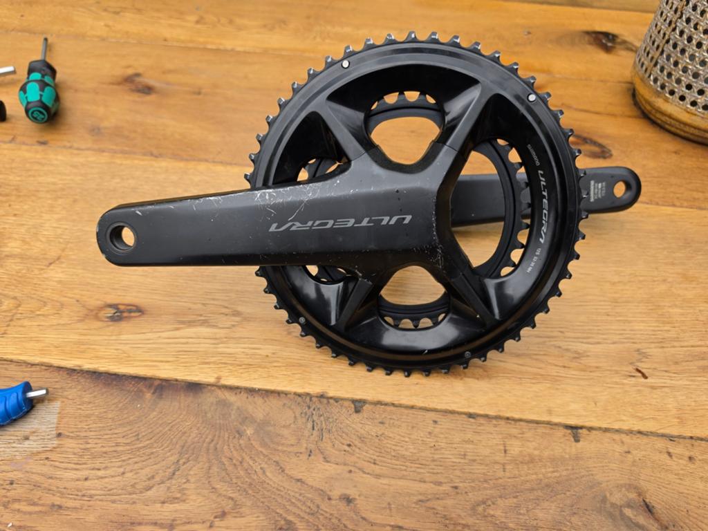 Shimano Ultegra R8100 Crankstel 172,5mm 52/36 nieuwe bladen, Fietsen en Brommers, Fietsonderdelen, Ophalen of Verzenden
