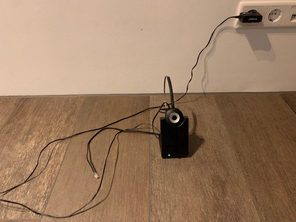 Jabra Pro 920 Mono Wireless Office Headset, Ophalen of Verzenden, Gebruikt