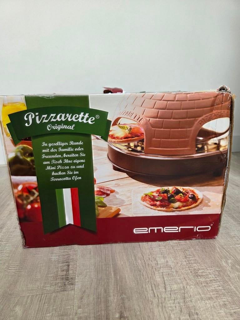 Emerio Pizzarette Original - Pizzaoven voor thuis, Ophalen, Gebruikt, 4 t/m 7 personen