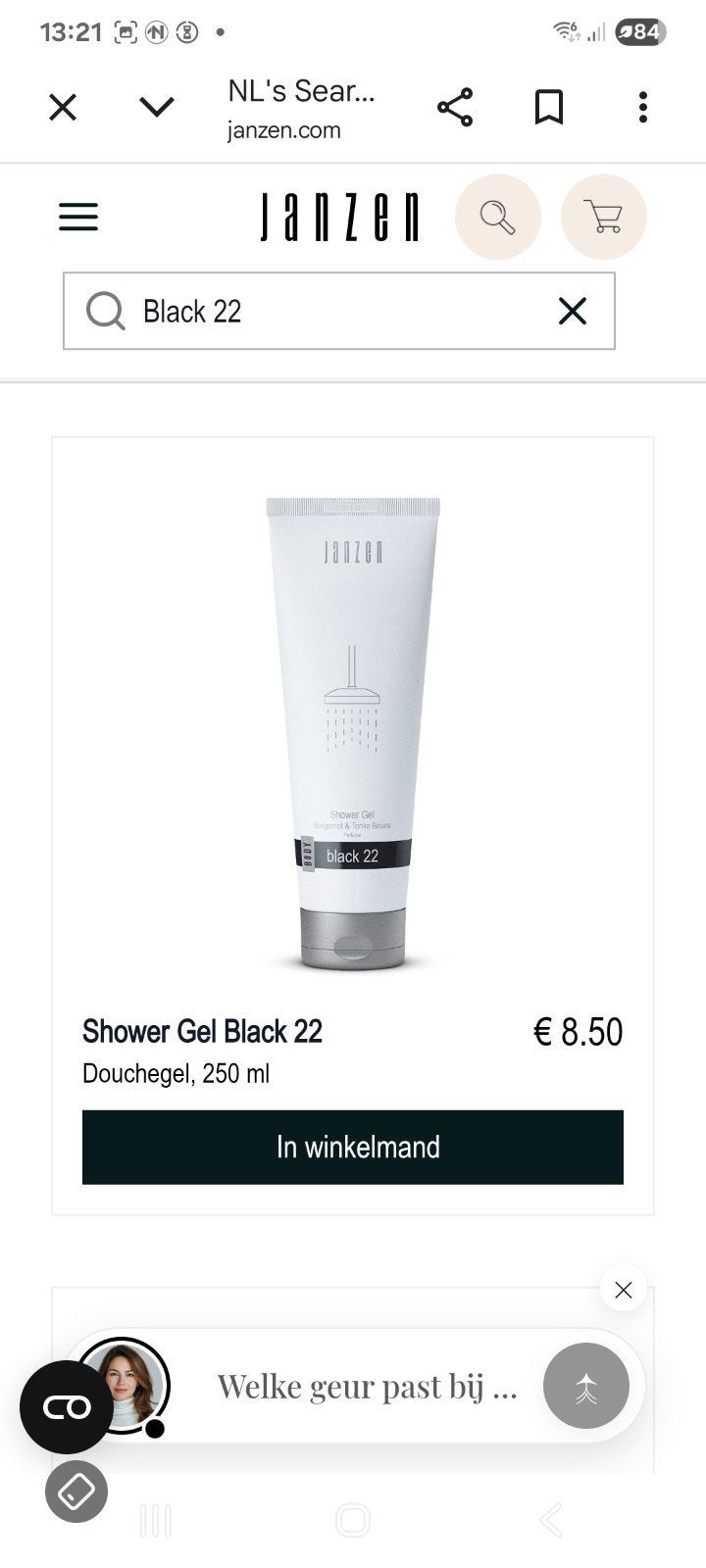 Janzen shower gel 2x (nieuw), Sieraden, Tassen en Uiterlijk, Ophalen, Nieuw, Bad & Douche