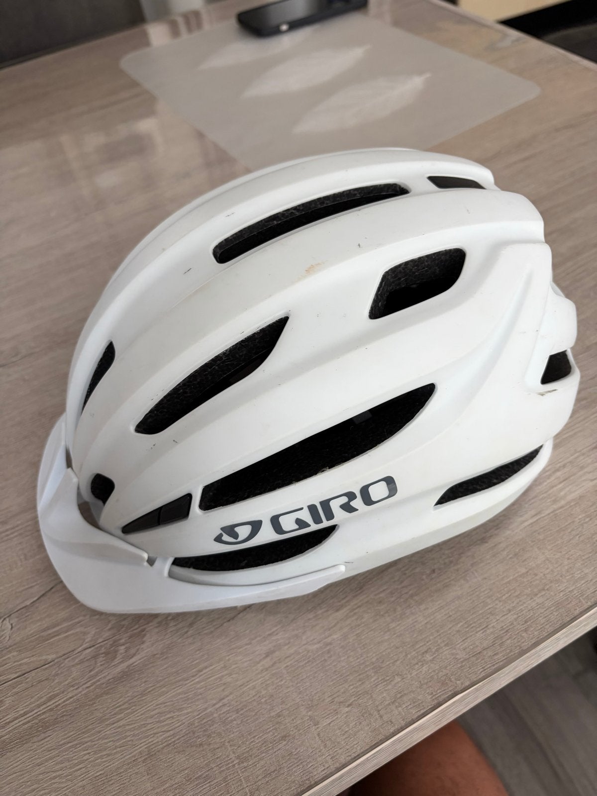Giro Register II Fietshelm Wit - Maat XL (58-65cm), Ophalen of Verzenden, Zo goed als nieuw, XL, Heer of Dame