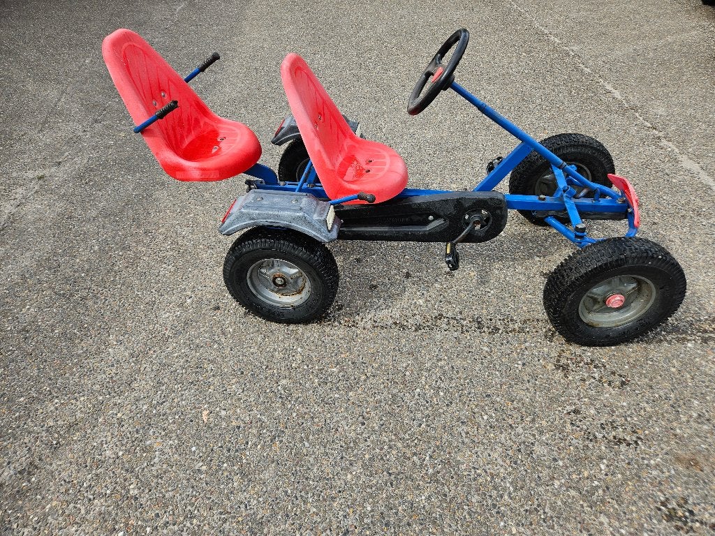 Mammoet Skelter met dubbele stoel + aanhanger, Ophalen, Gebruikt, Mammoet, Duozit