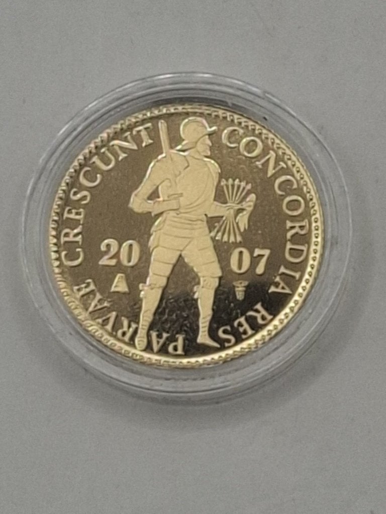 Enkele gouden dukaat 2007 – Proof/Prooflike, Koningin Beatrix, Losse munt, Goud, Overige waardes