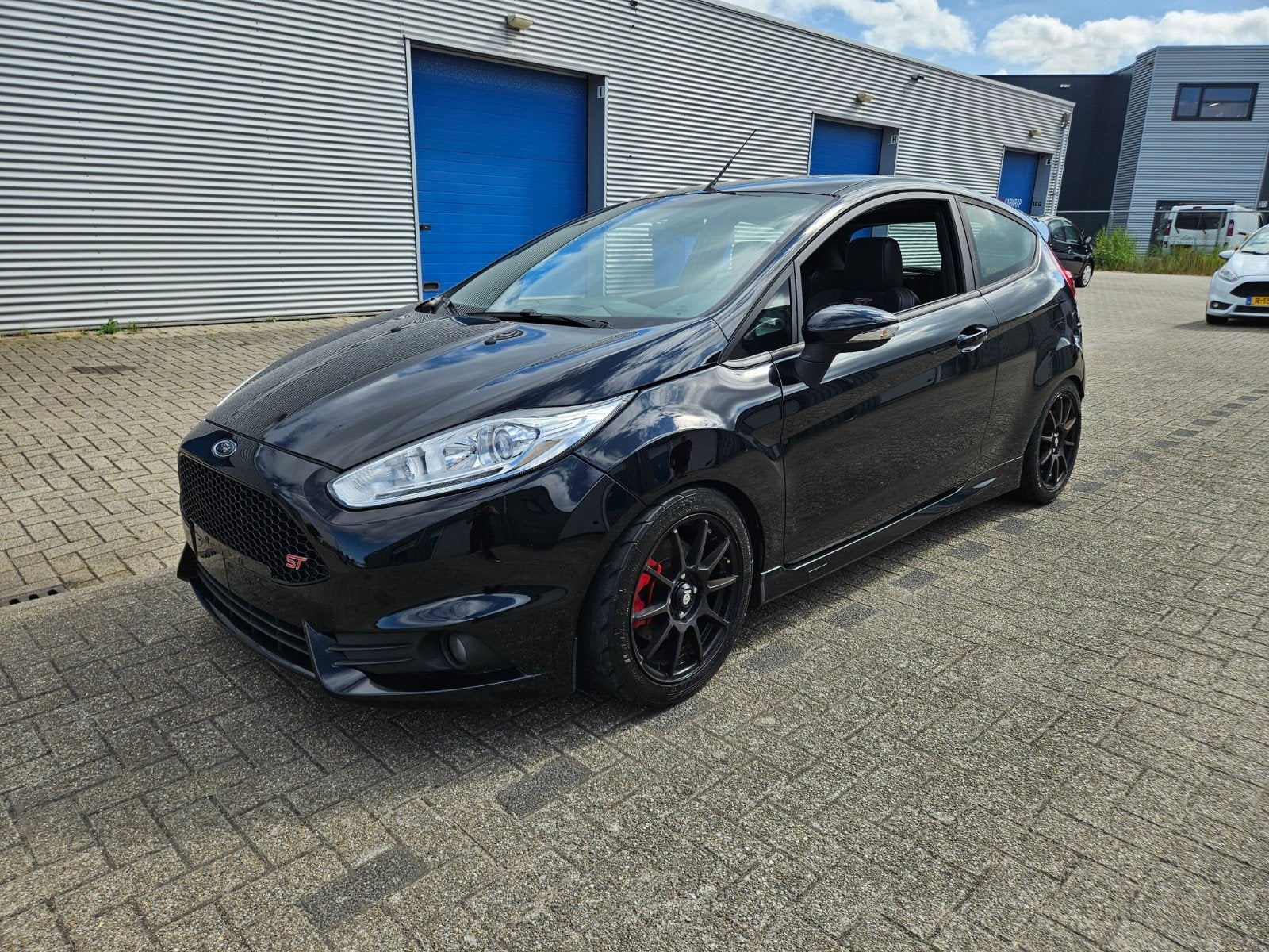 Ford fiesta ST200 black / lage km-stand / KW v3, Voorwielaandrijving, 1063 kg, Zwart, 4 cilinders