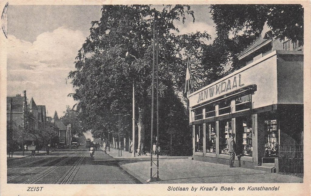 703-128-051 Zeist Slotlaan bij Kraal's Boek- en Kunsthandel, Verzenden, Voor 1920, Utrecht
