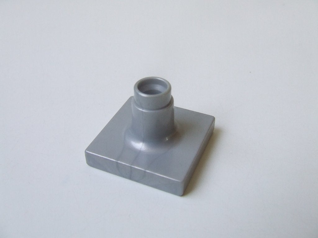 Zilvergrijze Duplo steunpaal voor verkeersbord (2x2/kort), Ophalen of Verzenden, Zo goed als nieuw, Accessoire, Duplo
