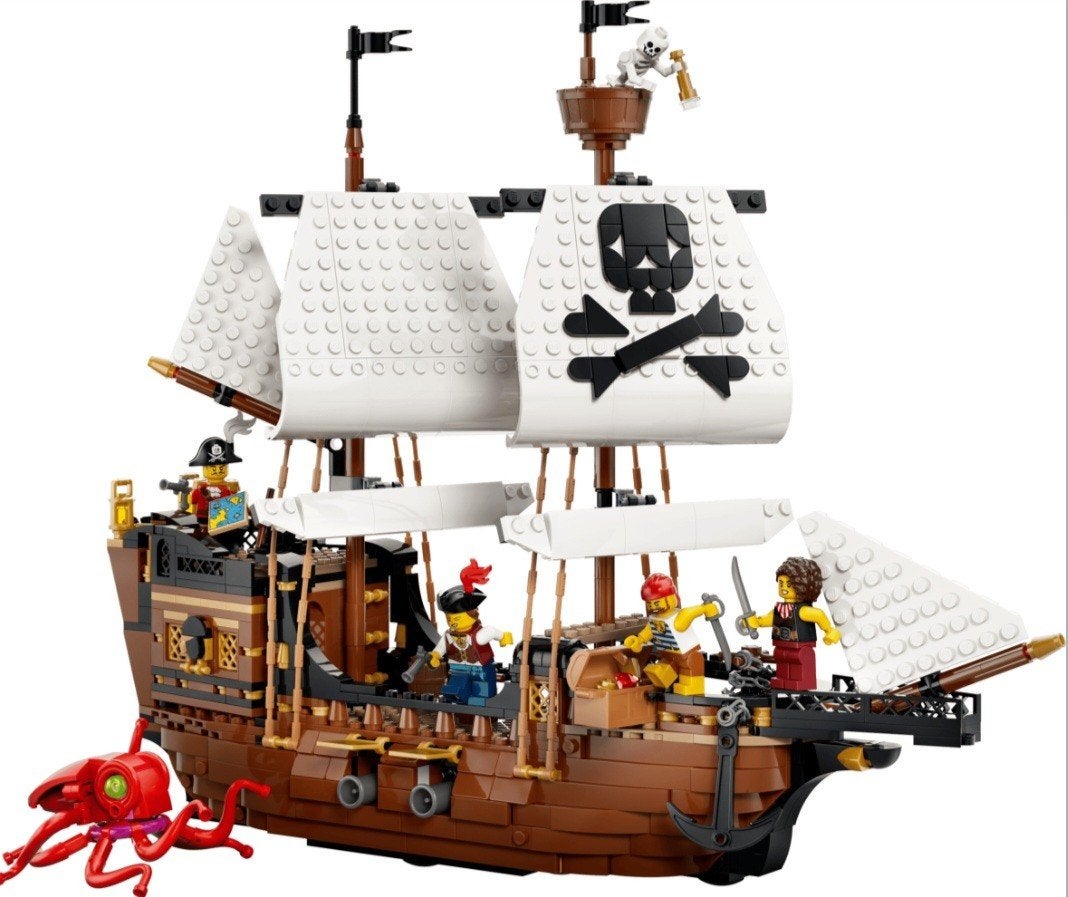 "Nieuw" Lego 3 in 1 Piratenschip, Kinderen en Baby's, Lego, Nieuw, Ophalen of Verzenden, Ongeopend/sealed