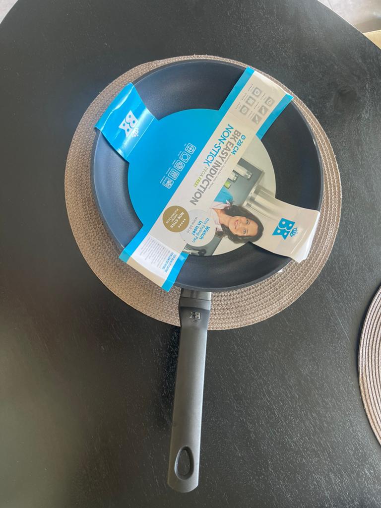 BK Easy Induction Koekenpan - 28cm - PFAO vrij, Overige materialen, Inductieplaat, Nieuw, Ophalen of Verzenden