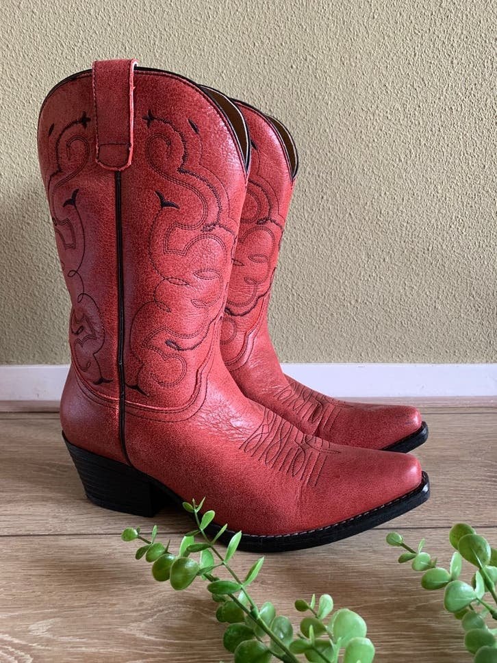 Sterling River cowboylaarzen 40 41 western boots laarzen, Hoge laarzen, -, -, Ophalen of Verzenden