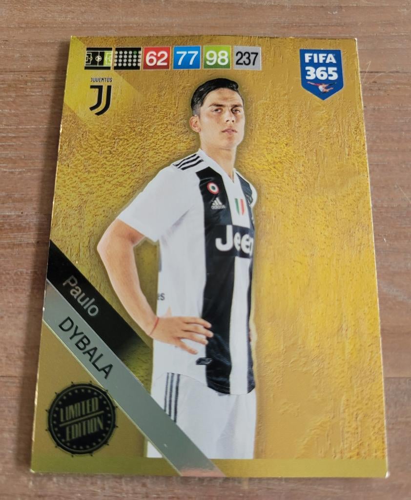 FIFA ADRENALYN 2019 voetbalkaartje Paulo Dybala, Ophalen of Verzenden, Zo goed als nieuw, Plaatje