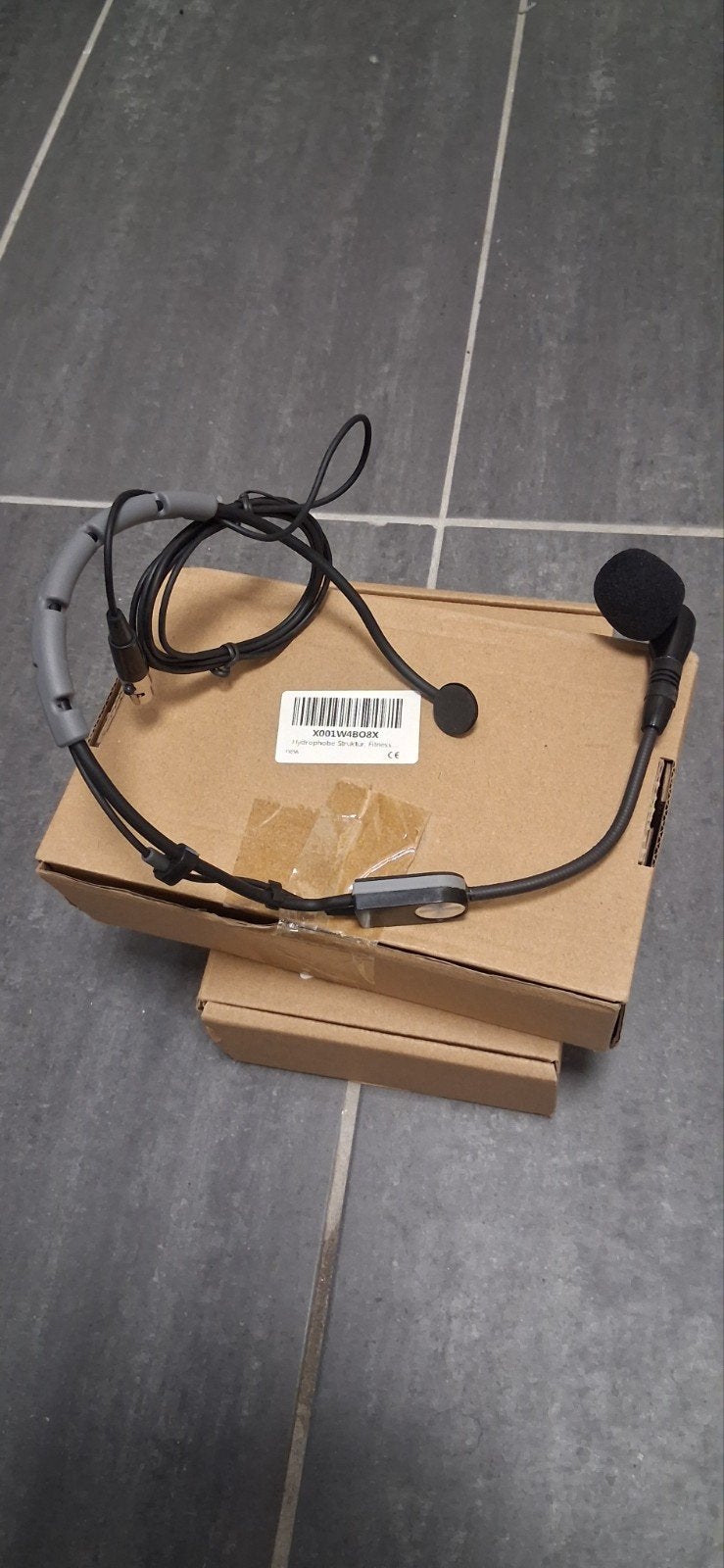 Hoofdtelefoonmicrofoon 3stuks. (Fitness)met XLR-aansluiting, Muziek en Instrumenten, Microfoons, Ophalen of Verzenden, Gebruikt