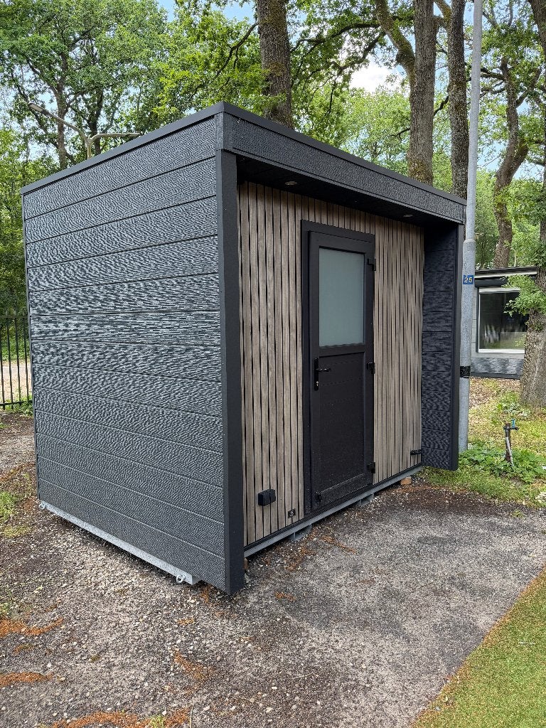 Noblesse tuinhuis te koop : 300x250, Kunststof, 200 tot 400 cm, Tuinhuis, 250 tot 500 cm
