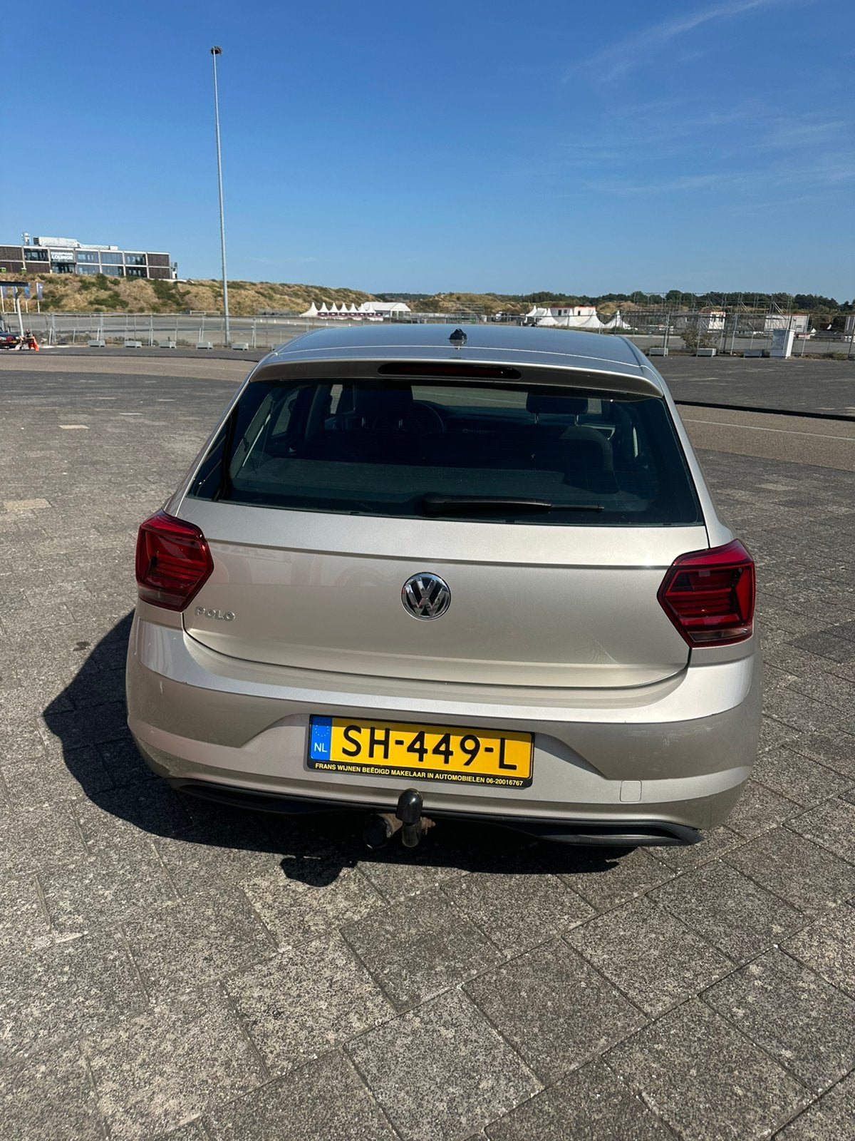 Volkswagen Polo 1.0 TSI 70KW 5D BMT Dsg-7 2018 Grijs, Auto's, Voorwielaandrijving, 40 €/maand, Origineel Nederlands, Bedrijf