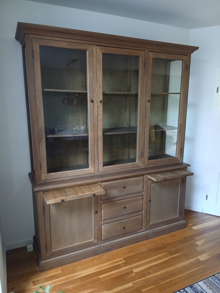 Te koop Eiken buffetkast, Ophalen, Gebruikt, 200 cm of meer, 150 tot 200 cm