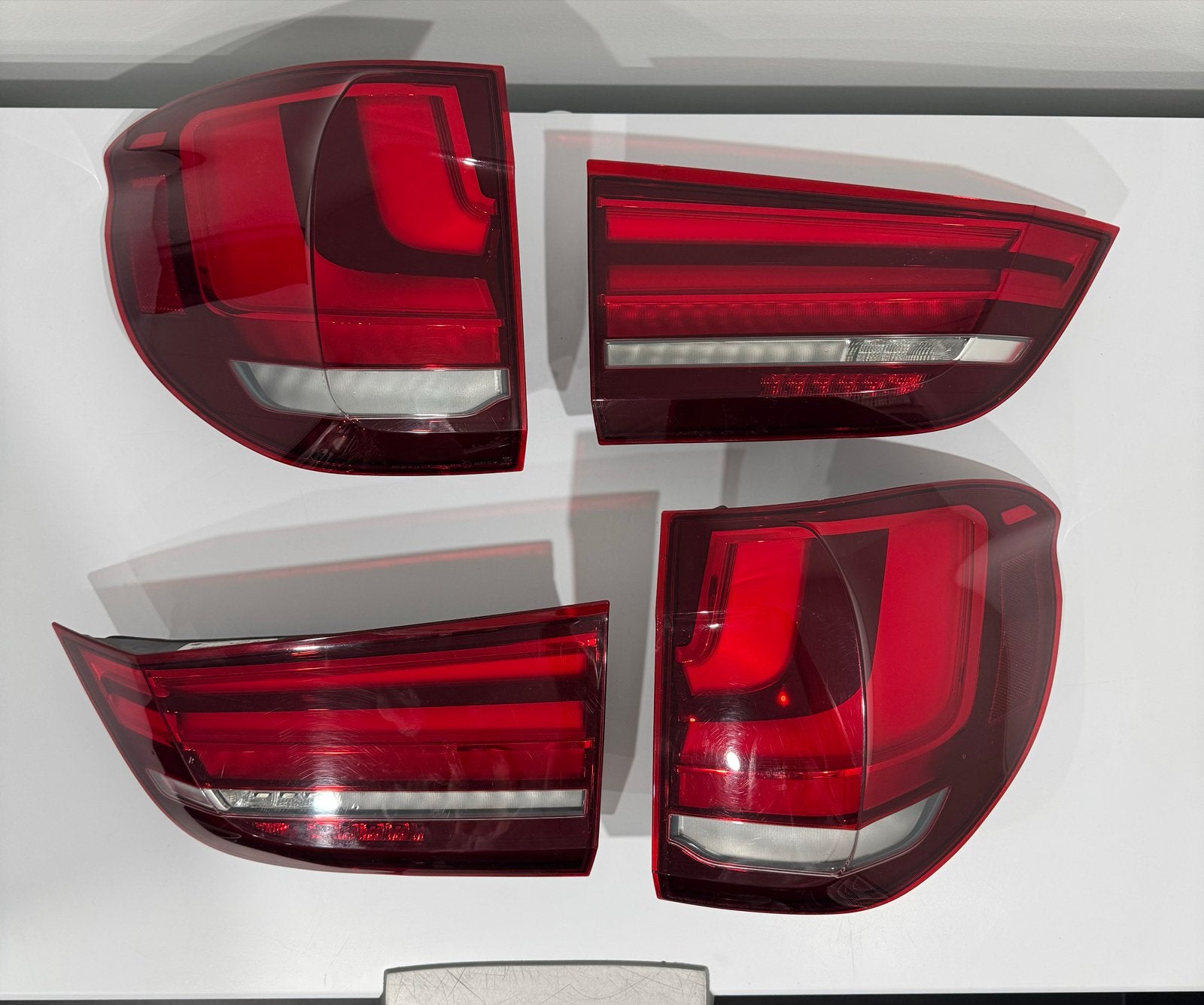 Achterlichten set BMW X5 (F15) - Origineel Hella 2013t/m2018, Ophalen of Verzenden, Gebruikt, BMW