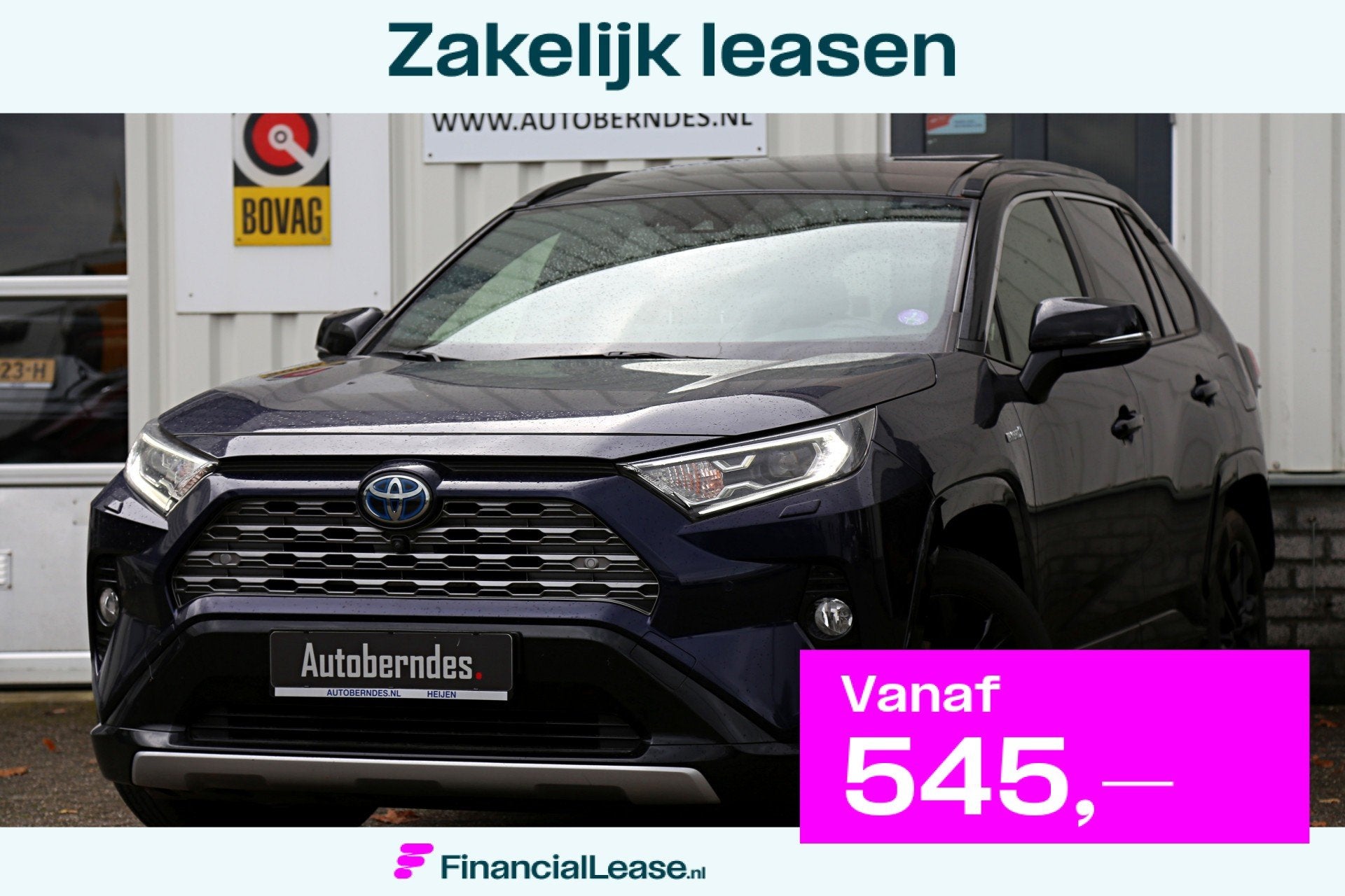 Toyota RAV4 2.5 Hybrid AWD-i Collection*Perfect Toyota Onder, Automaat, Gebruikt, 4 cilinders, Bedrijf
