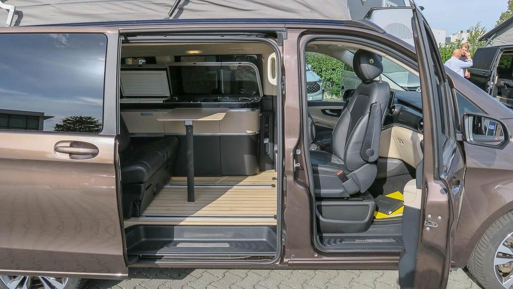 Mercedes-Benz V-Klasse Westfalia Marco Polo, Automaat, Buscamper of Camperbus, Mercedes-Benz, Bedrijf
