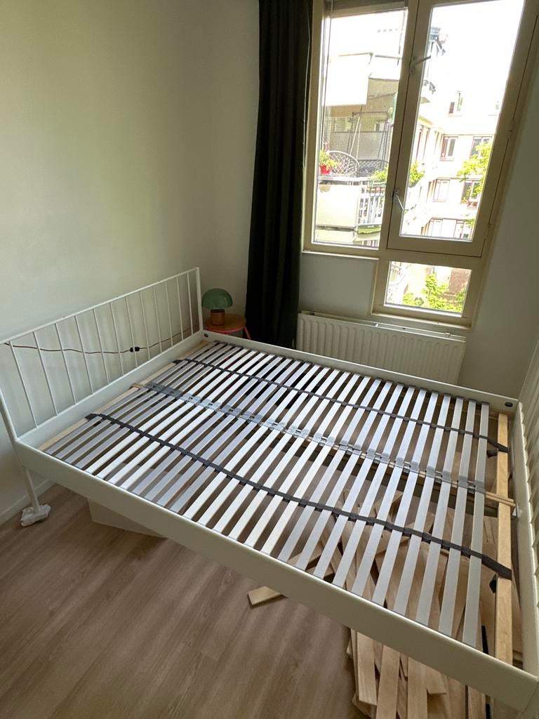 Ikea Lonset Lattenbodem in zeer goede staat 140x200, Tweepersoons, Zo goed als nieuw, Bedbodem, 200 cm