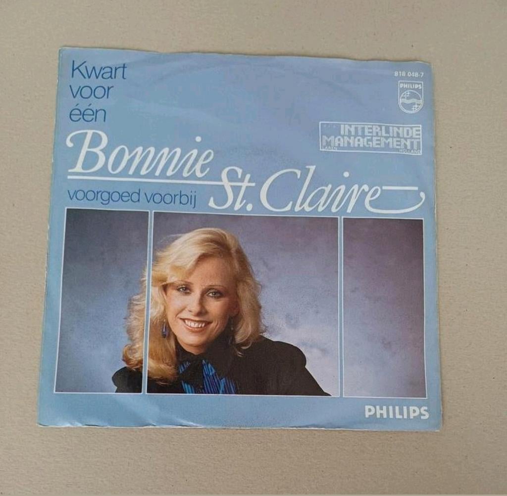 Bonnie St.Claire  - Kwart Voor Eèn, Cd's en Dvd's, Gebruikt, 7 inch, Single, Ophalen of Verzenden