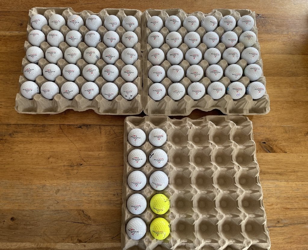 70 Golfballen Pinnacle Gold., Ophalen, Gebruikt, Bal(len), Overige merken