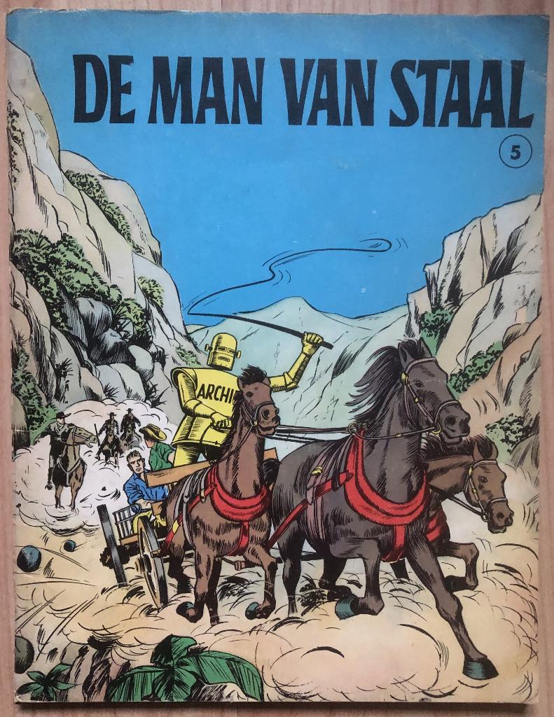 ARCHIE - 5 - OVERVAL OP DE POSTWAGEN - 1967, Eén stripboek, Ophalen of Verzenden, Zo goed als nieuw
