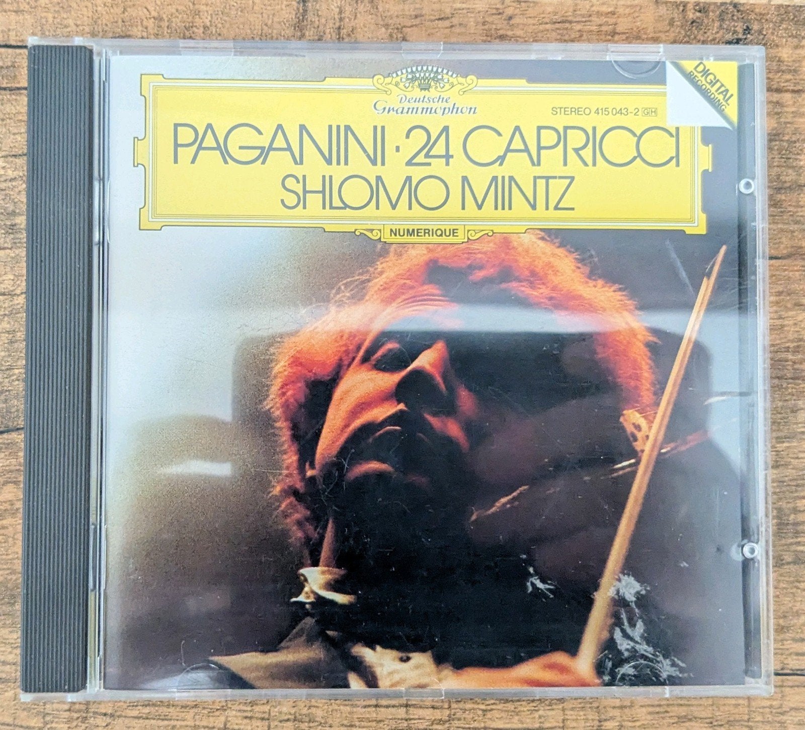 Paganini: 24 Capricci voor viool solo - Shlomo Mintz, Gebruikt, Overige componisten, Soloconcert, Ophalen of Verzenden