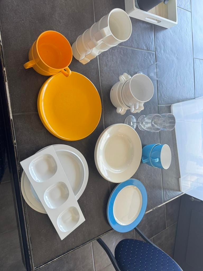 27 delig rosti mepal servies set, Ophalen of Verzenden, Zo goed als nieuw