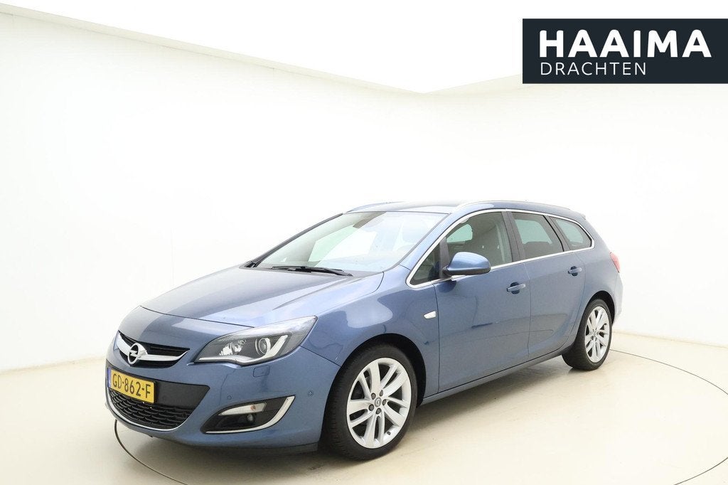 Opel Astra Sports Tourer 1.4 Turbo Sport + | Climate control, Voorwielaandrijving, Gebruikt, 4 cilinders, Blauw